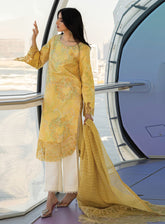 Carnation by Rang Rasiya Embroidered Lawn Suits Unstitched 3 Piece - RR25CL 03 LIANA